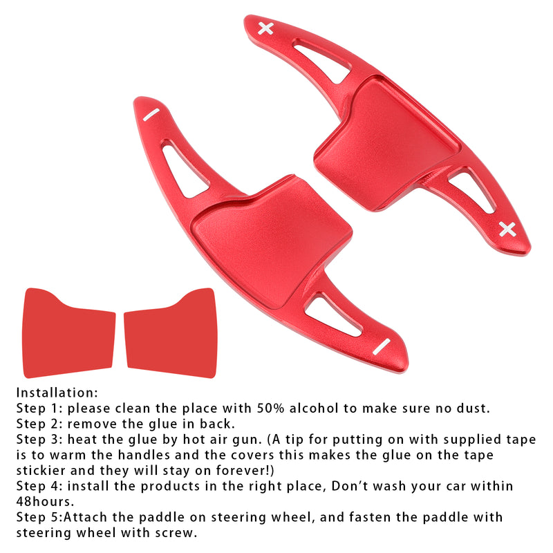 Steering Wheel Paddle Shifter Extension For Ford Explorer 13-19 Aluminium
