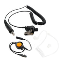 7.1-A3 Single Transparent Air Tube Headset For Hytera PD780/700/788/782 PT580H