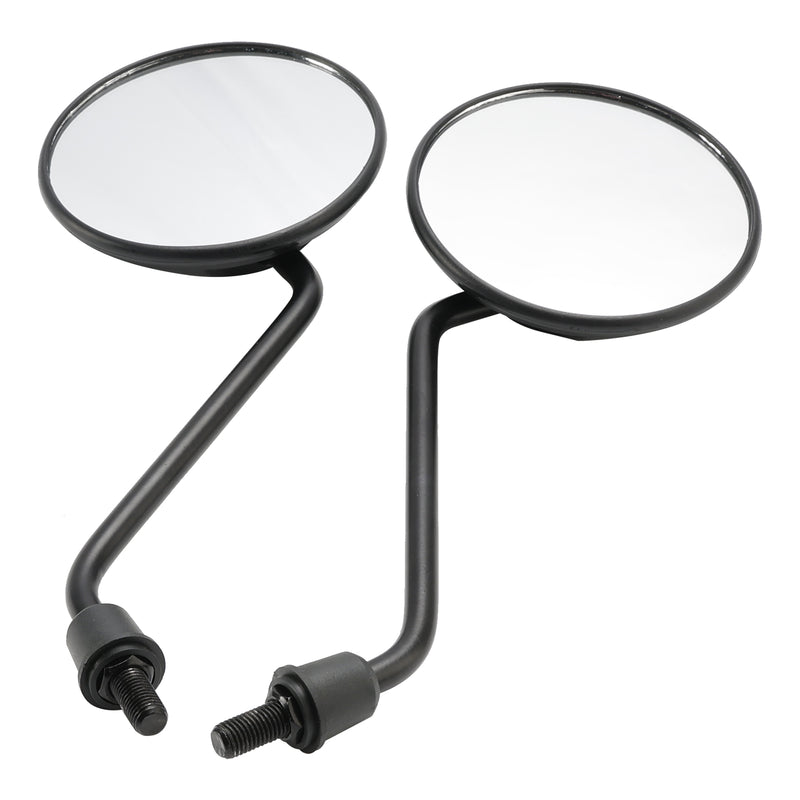 PAIR MIRRORS BLACK - 10MM FOR HONDA XL80S XL100S CT100 TLR200 XR250L MB5 MTX50