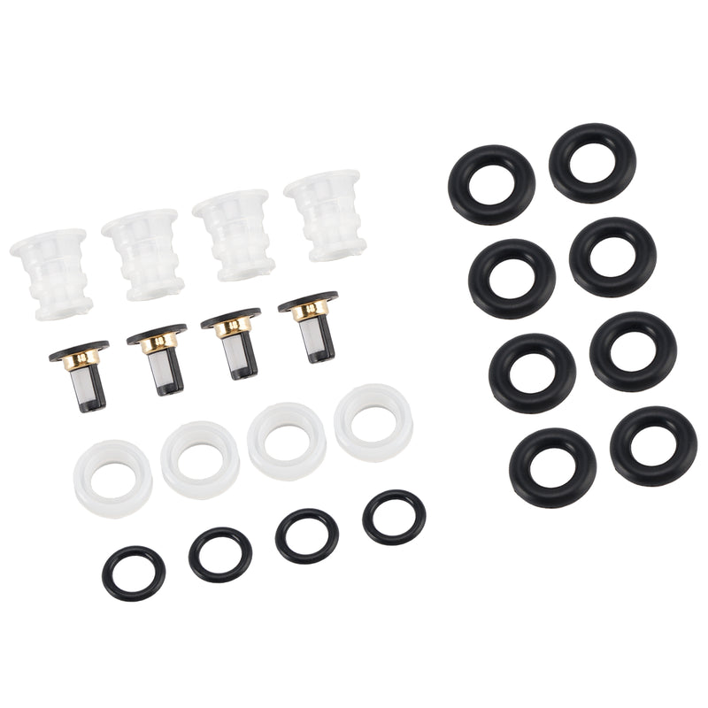 4PCS Fuel injector rebuild kit 16450-PNE-G01 Fit Acura RSX 2.0L-L4 2002-2004