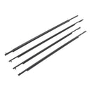 4PCS Door Glass Belt Outer Molding Weatherstrip For Toyota Prius 2010-2015