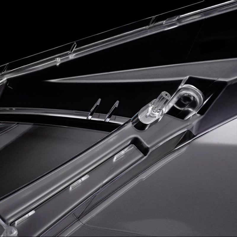 2PCS Front Headlight Glass Clear Cover For Mercedes Benz E-Class W212 2009-2014