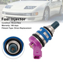 1PCS Fuel Injector 16600-RR701 Fit NISSAN Z32 1990-1994 300ZX Twin Turbo
