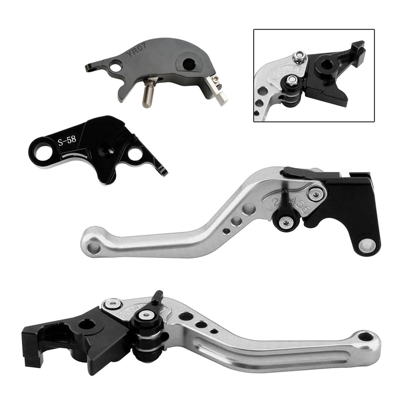 NEW Short Clutch Brake Lever fit for YAMAHA YZF R7 MT-10/SP FZ-10/SP 2022-23