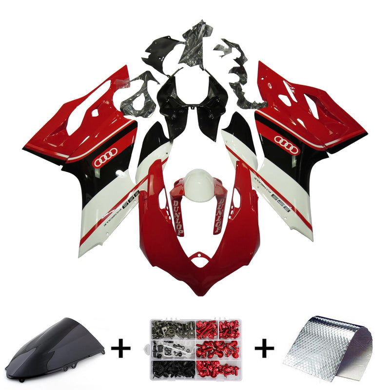 2012-2015 Ducati 1199 Injection Fairing Kit Bodywork Plastic ABS