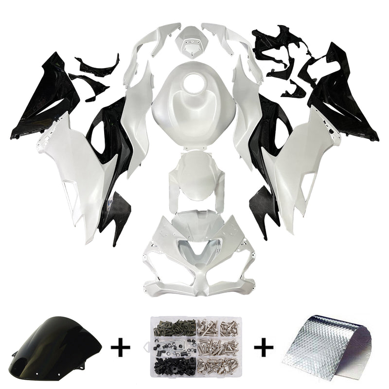 Injection Fairing Kit Bodywork Plastic ABS fit For Kawasaki ZX6R 2019-2023