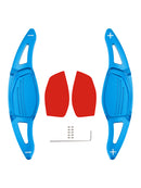 Steering Wheel Paddle Shifter Extension For Audi RS5 RS3 R8 TT RS Aluminium Blue