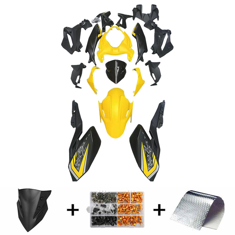 Amotopart Kawasaki Z400 2018-2020 Fairing Kit Bodywork Plastic ABS