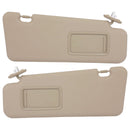 2008-2013 For Toyota Highlander Pair Beige Sun Visor 74321-48490-E0/74320-48500-E0