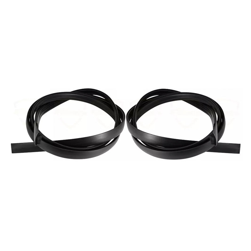2PCS Roof Drip Molding Trim Left & Right Side Rubber For Toyota SEQUOIA