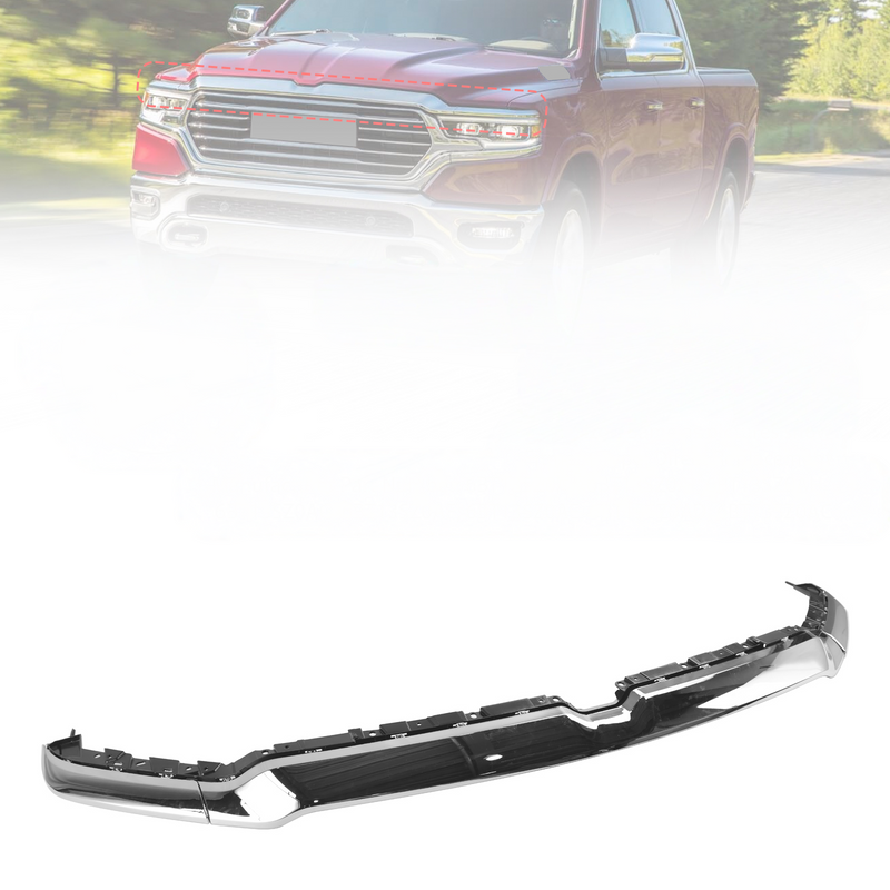 Grill Grille Applique Upper Trim 6BT13SZ0AJ Fit Dodge Ram 1500 2019-2021