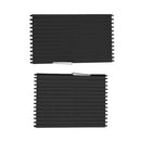 2Pcs Cup Console Holder Roller Blind Cover Tray For BMW X5 X6 E70 E71 2007-2014