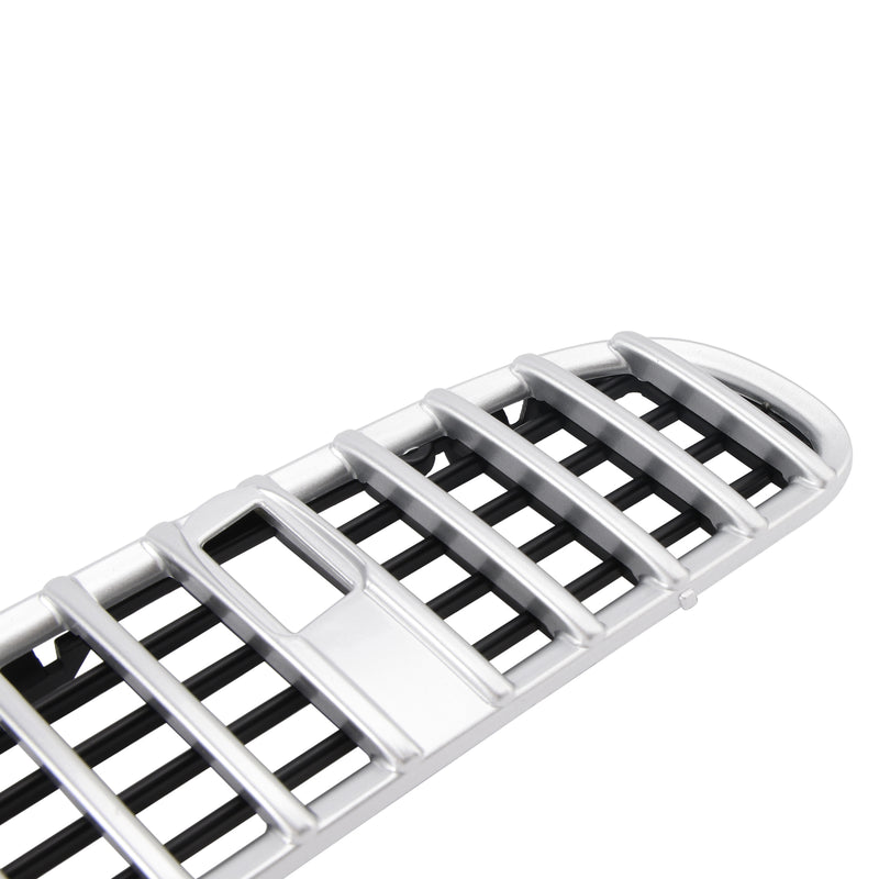 Front Silver Upper Hood Vent Grill 51137075324 For BMW E46 2002-2005