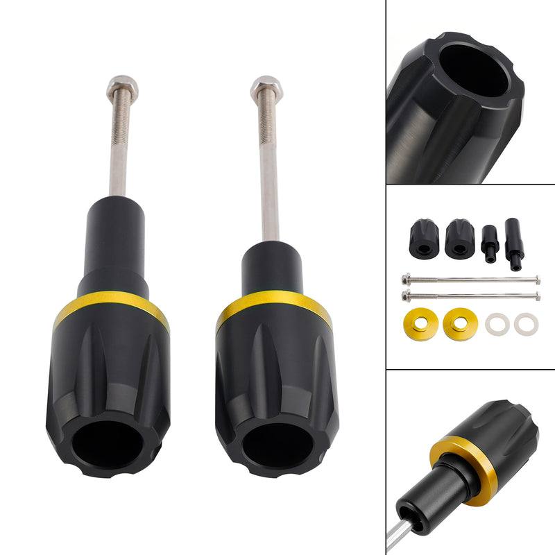 Crash Bobbin Protector Slider Aluminum Gold For Kawasaki Ninja 650 2017-2023