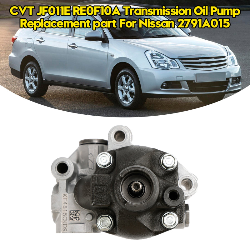 Dodge Caliber 2007-2012 CVT JF011E RE0F10A Transmission Oil Pump Replacement part 2791A015