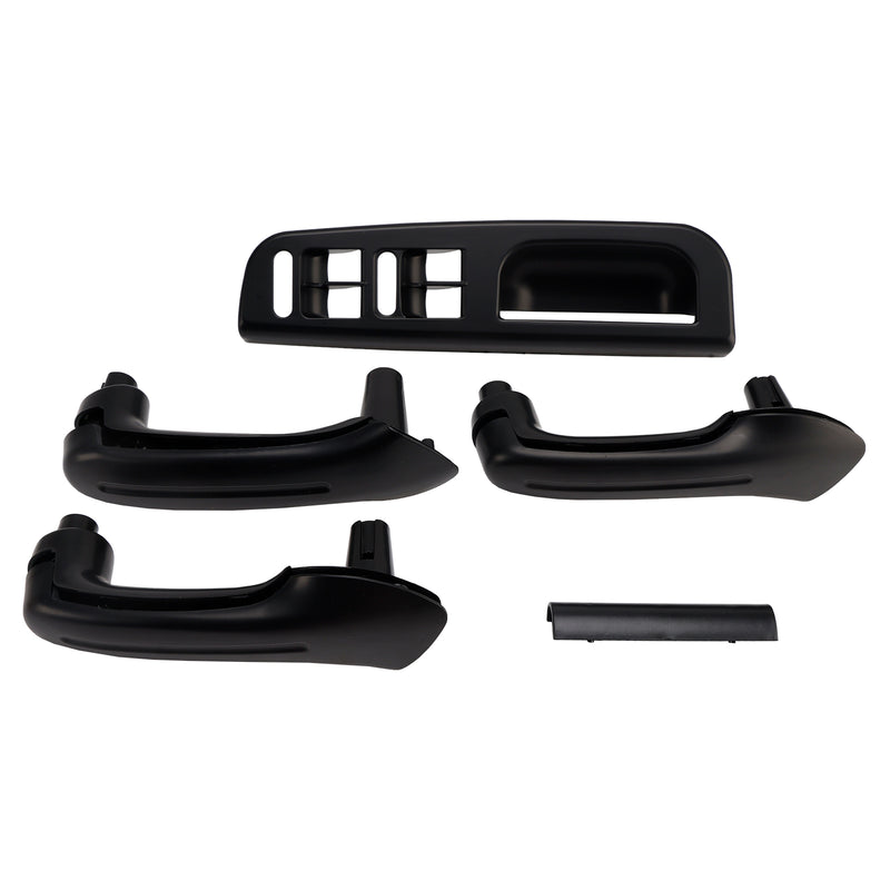 RHD Interior Door Grab Handle Cover + Switch Bezel For VW Golf MK4 Bora 1998-05