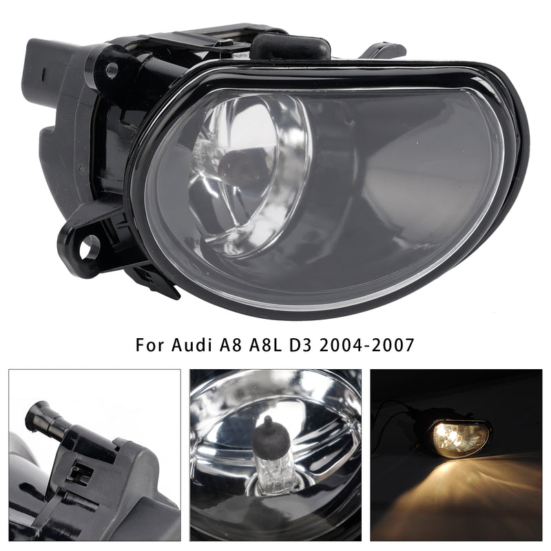 1 Pcs Right Driver Side Front Bumper Fog Light For Audi  A8 D3 2004-2007