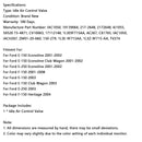 Idle Air Control Valve IAC1050 Fit Ford E-150 Econoline 2001-2008