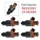 4Pcs Fuel Injector For Chevrolet Optra Lacetti 1.4L 1.6L 05-16 96332261 25182404