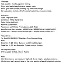 Front Bumper Fog Light Grill Grille 8R0807681M Fit Audi Q5 2013-2017