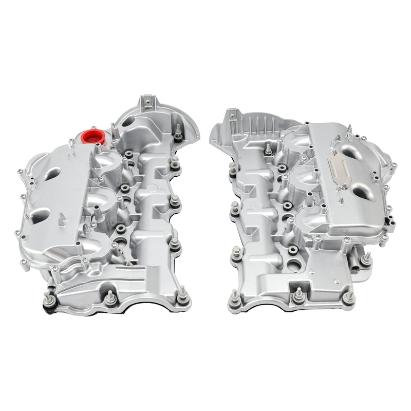 Pair Aluminum Valve Cover For Land Rover Discovery Range Rover 3.0 V6 306DT