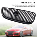 Gloss Black Honeycomb Front Bumper Grille Grill Fit Jaguar XE 2015-2018