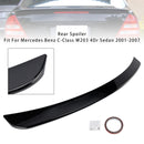 Gloss Black Rear Spoiler For Mercedes-Benz C-Class W203 01-07 Sedan