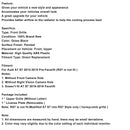 2012-2015 Audi A7/S7 RS7 Style Honeycomb Mesh Front Grill Grille Black