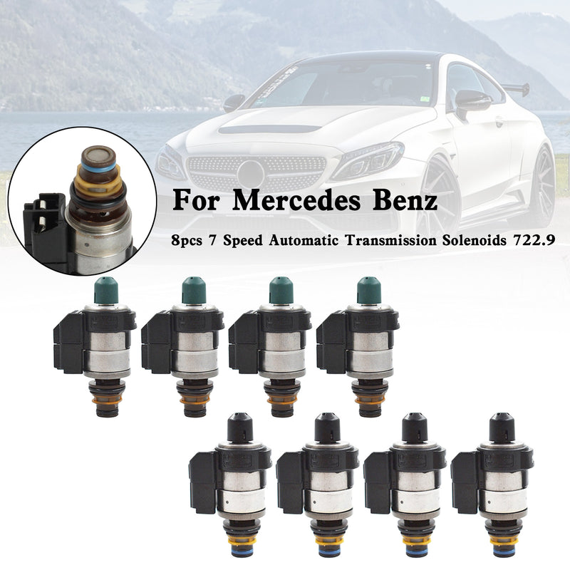 8pcs 7 Speed Automatic Transmission Solenoids 722.9 For Mercedes Benz Fedex Express