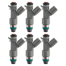 6PCS Fuel Injector 16450-RJA-A01 Fit Acura RL TL 3.5L V6 2005-2008