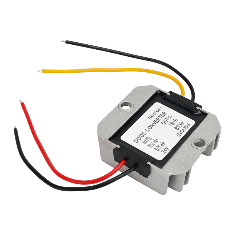 WaterProof 24V to 12V 2-60A Step Down DC/DC Power Converter Regulator