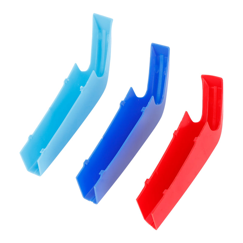 Tri-Color ABS Front Kidney Grille Insert Trims Clip For BMW G20 3 Series 2025