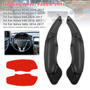 Steering Wheel Paddle Shifter Extension For VOLVO XC60 XC90 Aluminium Black