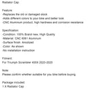 Radiator Cover coolant Cap Lid For Scrambler 400X 2023 2024 2025