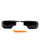 2PCS M Style Wing Car Side Mirror Cover Caps for BMW E46 Sedan E39 4DR 1998-2005
