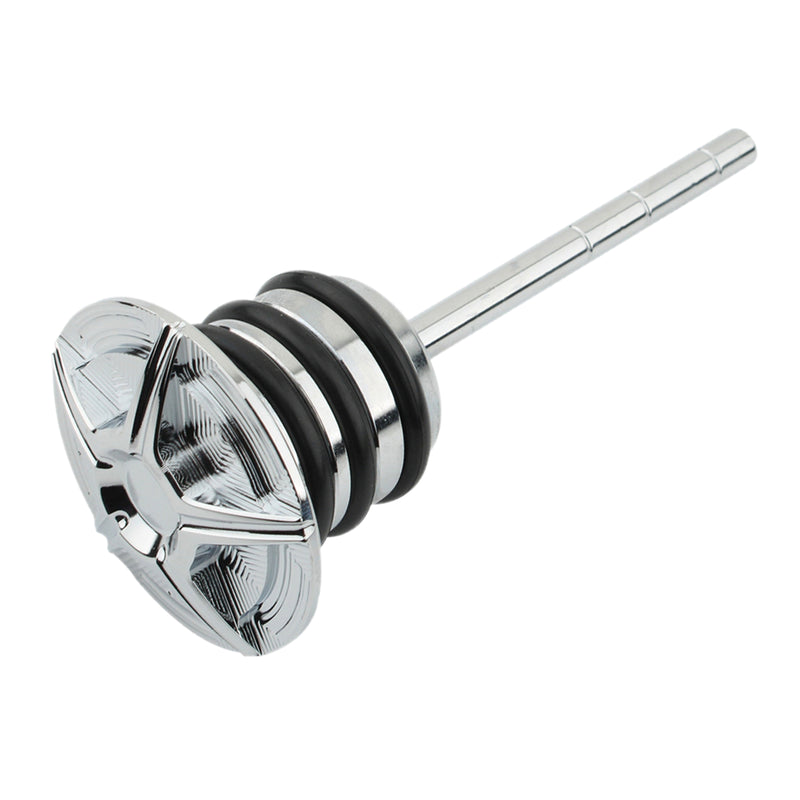 Oil Dipstick Tank Cap Plug For Softail 84-99 Sportster 82-03
