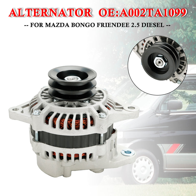 Alternator A002TA1099 For Mazda Bongo Friendee 2.5L Diesel 1991-2004
