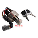 Ignition Switch 21Q4-00090 With 2 Keys Fits For Hyundai Excavator R150 R220