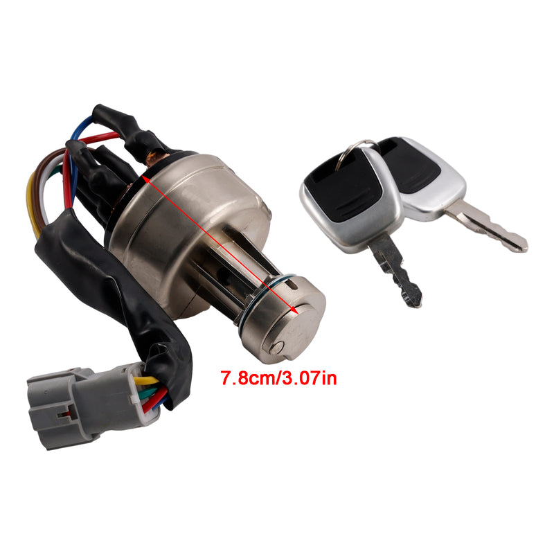 Ignition Switch 21Q4-00090 With 2 Keys Fits For Hyundai Excavator R150 R220