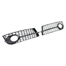 2PCS Fog Light Cover Grille Grill 8J0807682 Fit Audi TT MK2 2007-2010