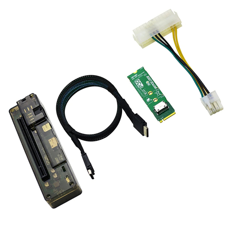 PCI-E X4 M.2 to OCULINK Adapter Board External Video Card Laptop Docking Station