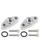 2 Pack Oil Pressure Sensor Adapter Plate M16 x 1.5 551623 For Chevy LS