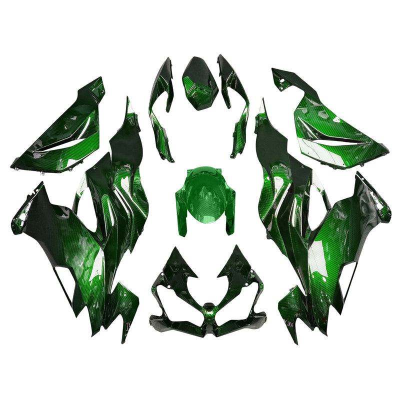 Injection Fairing Kit Bodywork Plastic ABS fit For Kawasaki ZX6R 2019-2023