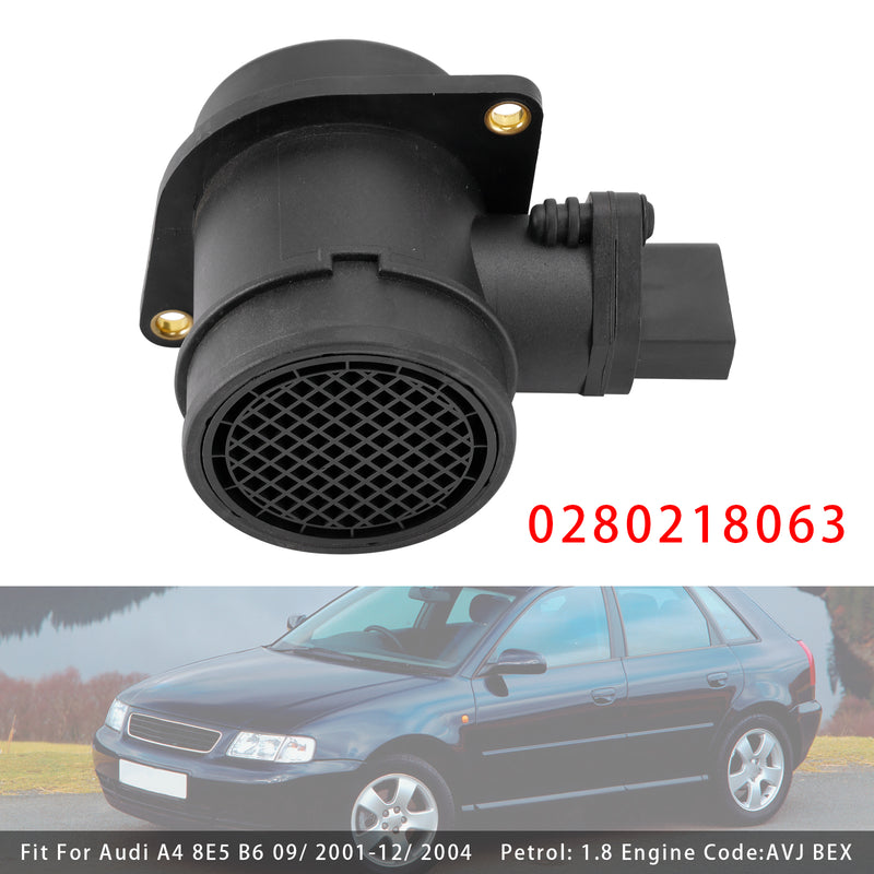 Mass Air Flow Meter Sensor For Audi A4 TT VW Golf IV Bora 1.8T 0280218063