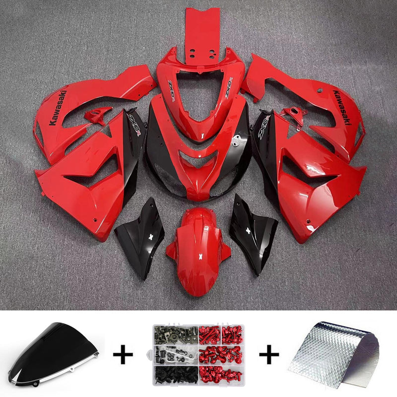 Amotopart Kawasaki ZX10R 2006-2007 Fairing Kit Bodywork Plastic ABS