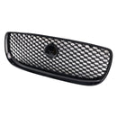 Gloss Black Honeycomb Front Bumper Grille Grill Fit Jaguar XE 2015-2018