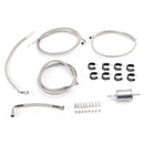 2002-2004 For Tahoe Suburban 1500 Stainless Steel Braided Fuel Line Kit 819823
