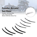 Rear Fender Accent Set For FLHX Street Glide 2006-2013