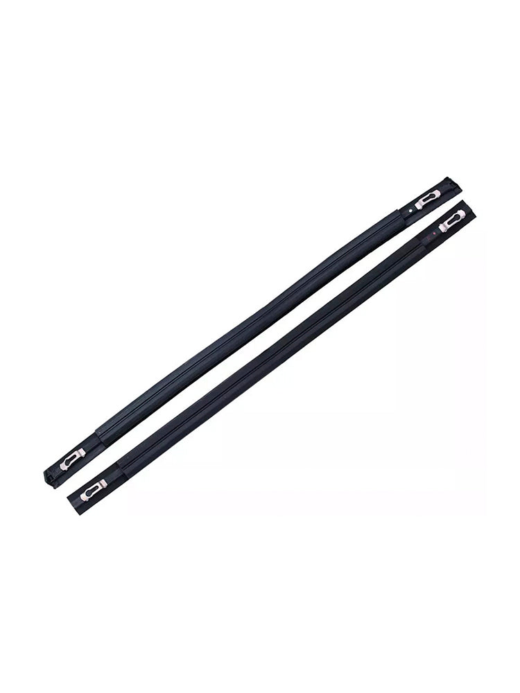 2PCS Roof Drip Molding Trim Left & Right Side Rubber For Civic Sedan 2012-2015