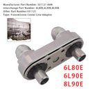 6L80E 6L90E 8L90E Transmission Cooler Line Adapter Plate with 8AN Fittings Seal